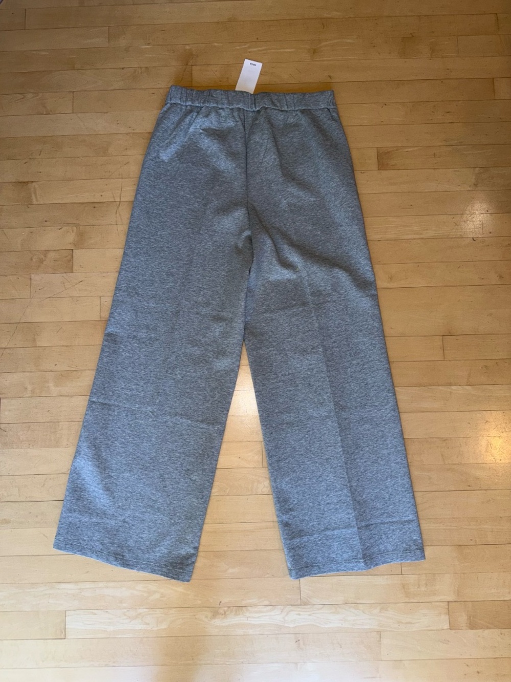 NEW MNG by Mango Grey wide leg pull on joggers, L, Gp1566 - Picture 2 of 3